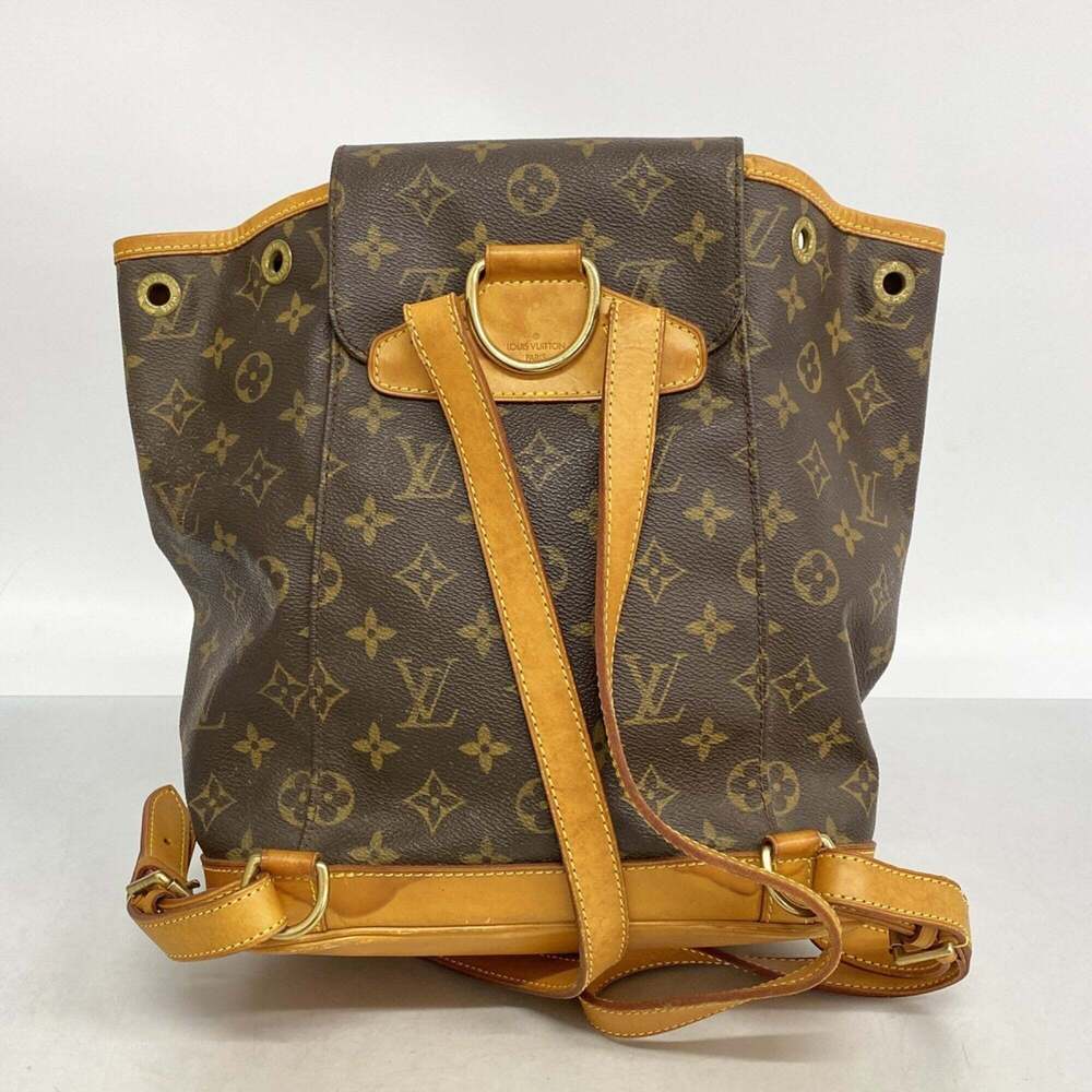 LOUIS VUITTON Brown Monogram Backpack - Picture 12 of 12